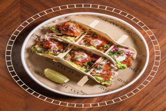 Chicken Buffalo Tacos
