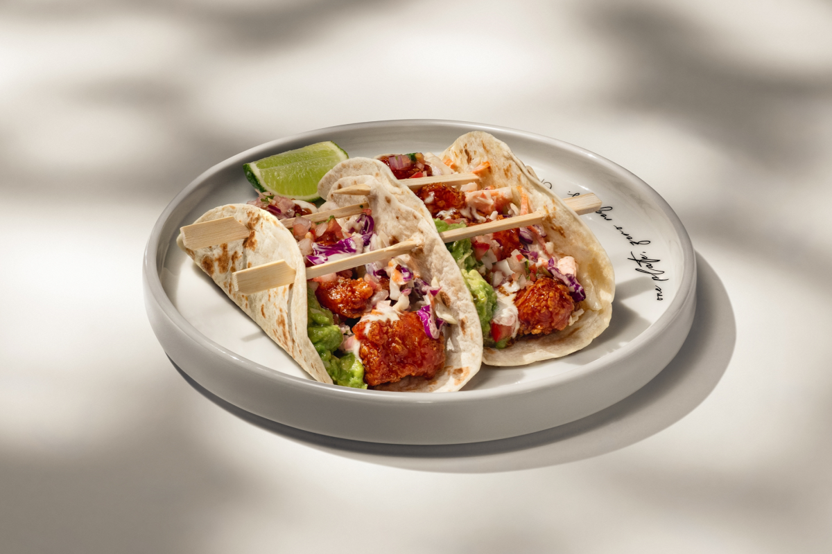 Chicken Buffalo Tacos