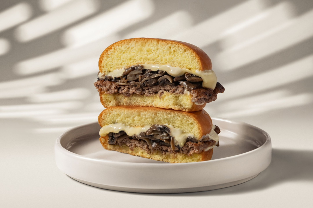 Mushroom Truffle Burger